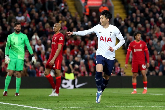 Son, Tottenham Hotspur vs Liverpool