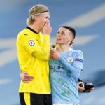 Erling Haaland and Phil Foden Manchester City