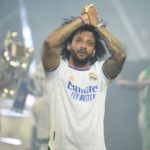 Tearful Marcelo bids Real Madrid farewell