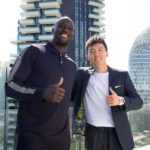 Lukaku and Inter President