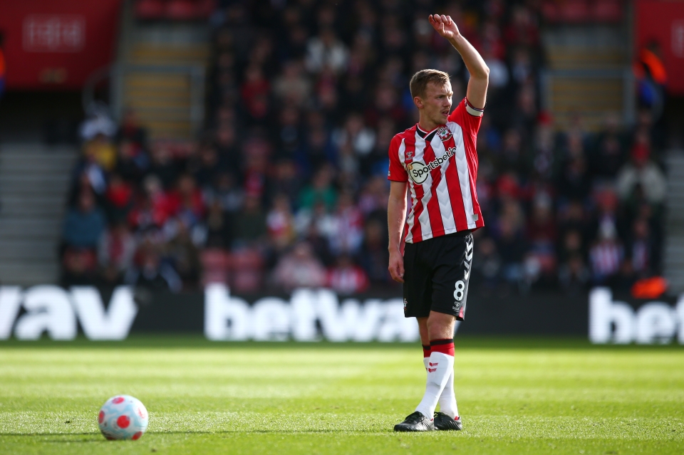 James Ward-Prowse is automatic from set-piece play