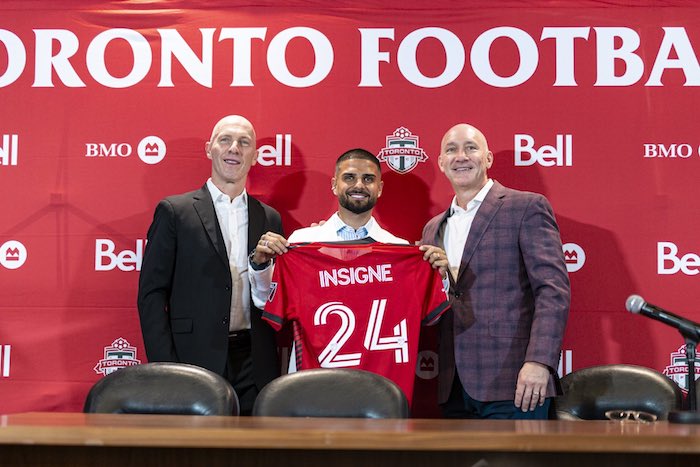 Watch: Insigne’s son shows him some love at his Toronto FC unveiling