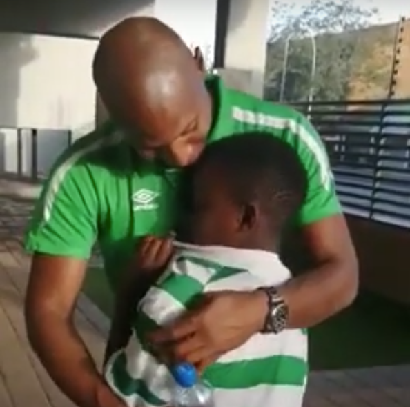 Rewind: Tearful Celtic supporter meets Mabokgwane