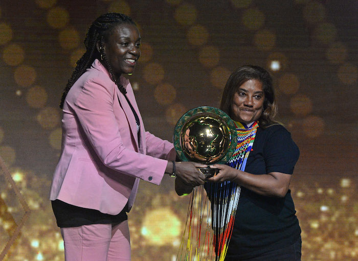 Watch: Ellis bags Caf Women's Coach of the Year award