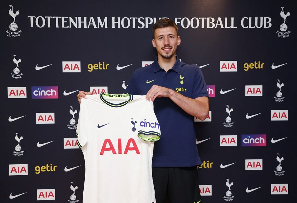 Tottenham secured their fifth signing