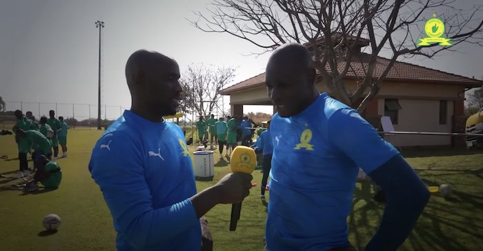 Watch: Sundowns camp wrap up with Kennedy Mweene