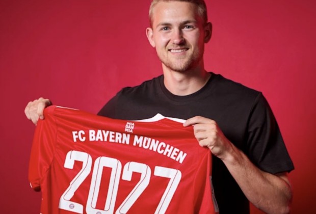 Bayern sign Matthijs De Ligt from Juventus