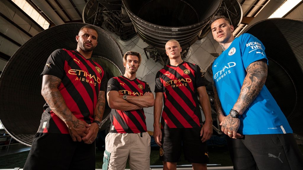 PUMA launches Man City away kit