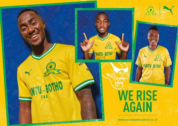 PUMA, Sundowns launch new 2022-23 home kit