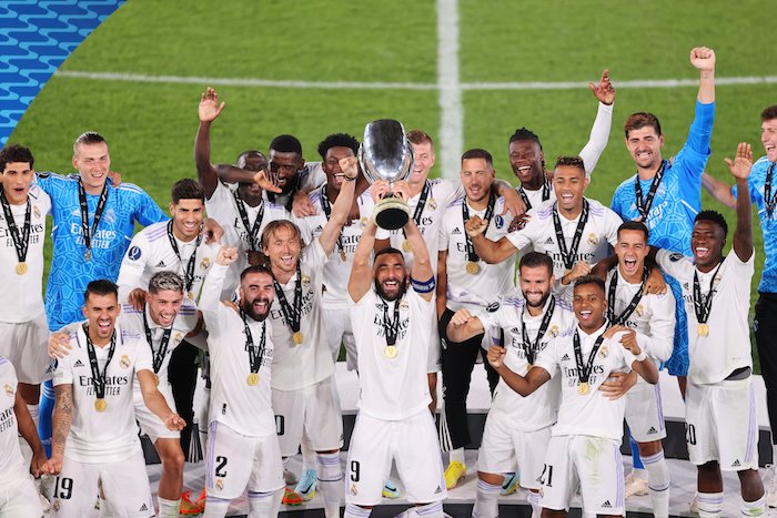 Watch: Madrid defeat Frankfurt to win Super Cup