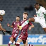 Mbongeni Gumede of AmaZulu score a goal during the DStv Premiership 2022/23 match between Swallows and AmaZulu at the Dobsonville Stadium, Soweto on the 19 August 2022 ©Muzi Ntombela/BackpagePix