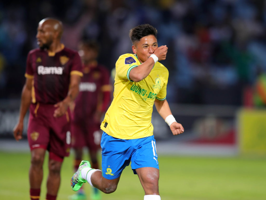 Watch: Allende reacts to magical debut for Sundowns