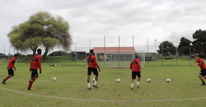 Watch: Cape Town Spurs compete in crossbar challenge