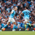 Haaland doubles up in Man City stroll