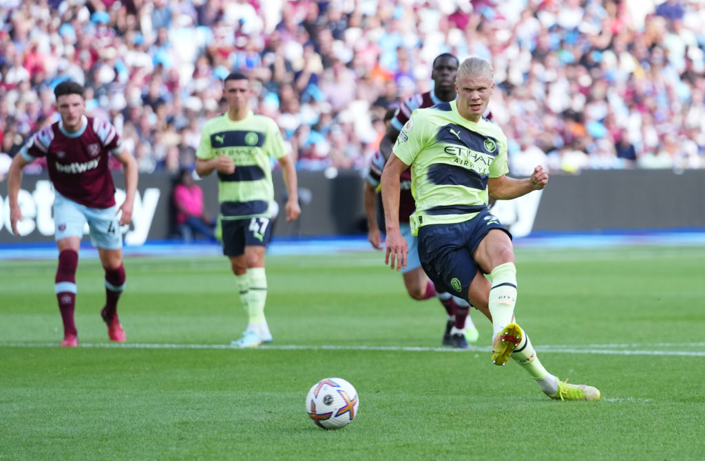 Watch: Haaland's double gives Man City's title defence lift-off