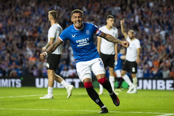 Rangers captain James Tavernier Source: rangers twitter