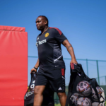 Watch: Benni conducts training session at Carrington