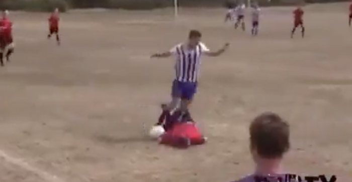 Watch: One of the best tackles you’ll see all day