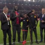 Watch: Stormzy gatecrashes pitchside coverage