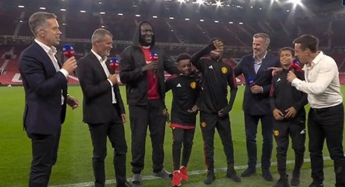 Watch: Stormzy gatecrashes pitchside coverage