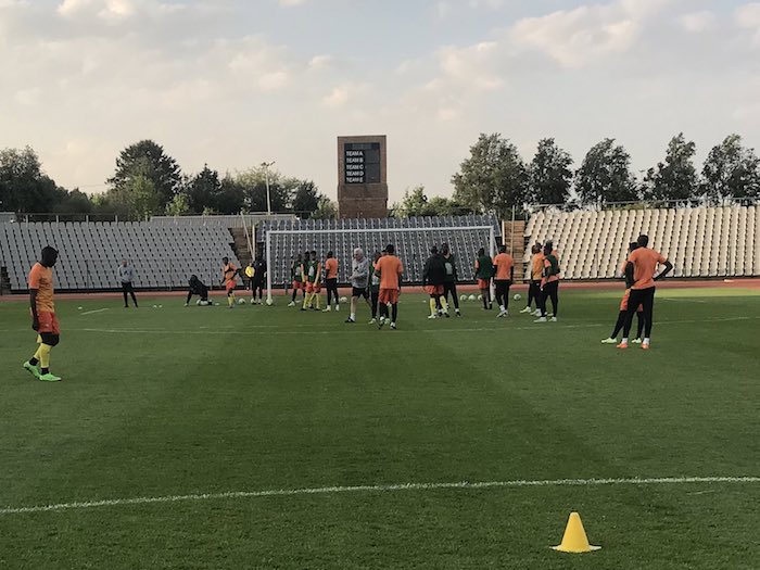 Watch: Bafana put through their paces ahead of two friendlies