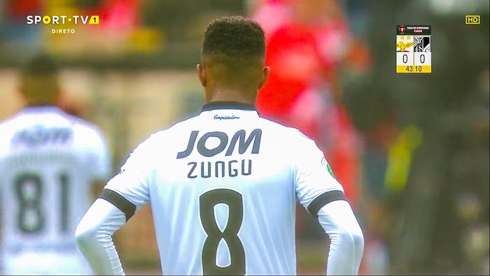 The day Zungu came up against Ederson