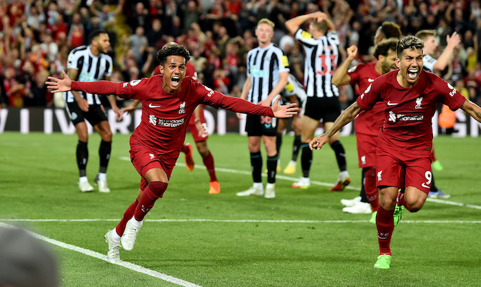 Watch: Carvalho late goal gives Liverpool win over Newcastle