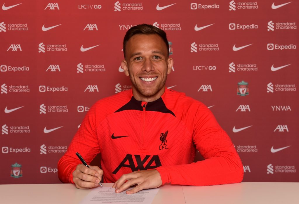 Liverpool sign Arthur on loan from Juventus