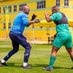 Watch: Casper Nyovest trains with Sundowns