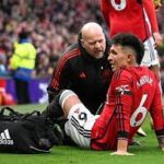 Man Utd's Martinez sidelined for at least eight weeks