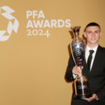 Man City's Foden wins PFA Player of the Year award