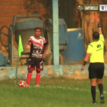 Watch: Player sent off for urinating during Copa Peru