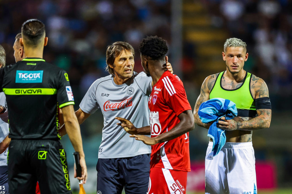 Conte apologises for Napoli's opening day 'debacle' at Verona