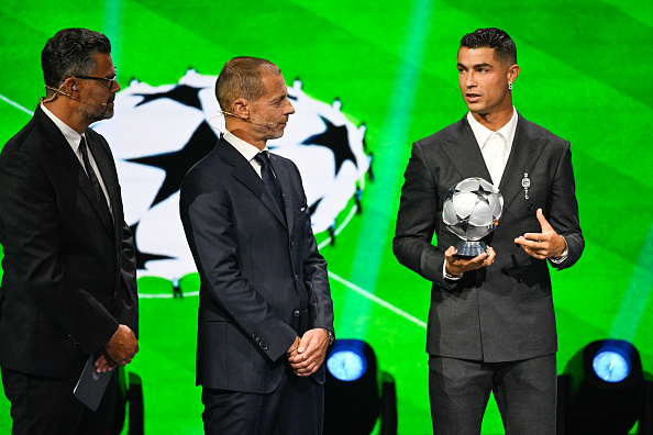 Watch: Ronaldo honoured as UCL all-time top scorer