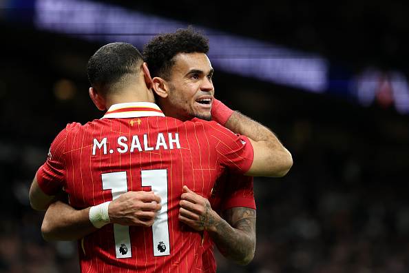 Salah stars as rampant Liverpool hit Spurs