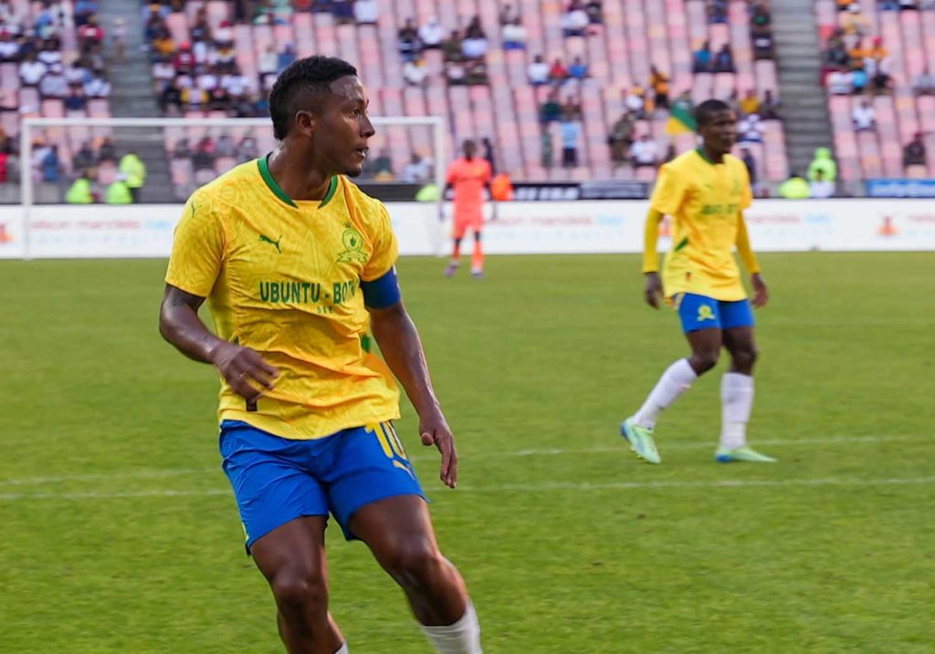 Sundowns' Lucas Riberio leads the race for Golden Boot